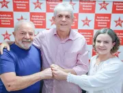 Ricardo Coutinho, Lula e Gleisi Hoffman se encontr