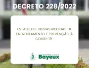 Bayeux limita público em eventos para 60% e ativid