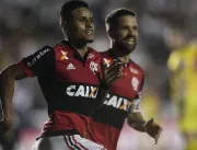 Éverton marca, Flamengo vence o Vasco e dorme na v