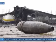 TV russa divulga imagens do maior avião do mundo, 