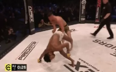 MMA: Lutador deixa adversário inconsciente após go