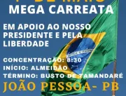 Simpatizantes farão carreata em apoio a Bolsonaro 