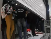 Polícia Civil apreende roupas e produtos por suspe