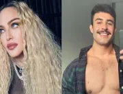 Madonna troca mensagens com modelo brasileiro ex-M