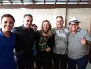 Cartaxo é recebido por líderes políticos em Banane