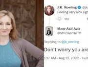 Autora de Harry Potter é ameaçada de morte no Twit