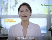 Aliados de Bolsonaro postam vídeo de Michelle veta