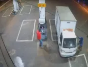 Cliente é baleado no rosto durante assalto em post