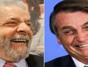 BTG/FSB: Cai para seis pontos diferença entre Lula