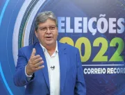 No debate da TV Correio, João aponta avanços da Pa