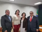Em Brasília, Secretária da Mulher se reúne com Min