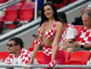 Com estadia luxuosa no Catar, modelo croata é candidata a musa da Copa; veja
