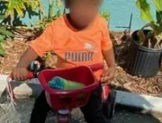 Corpo de garoto de 2 anos é encontrado dentro da b