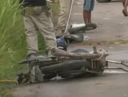 IMAGEM FORTE: Motociclista morre após colisão com 
