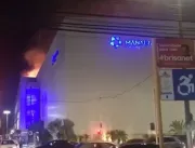 Princípio de incêndio em restaurante assusta clientes do Manaíra Shopping; vídeo