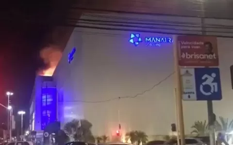Princípio de incêndio em restaurante assusta clien