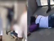 [VÍDEO] Estudante é agredida com socos e puxões de