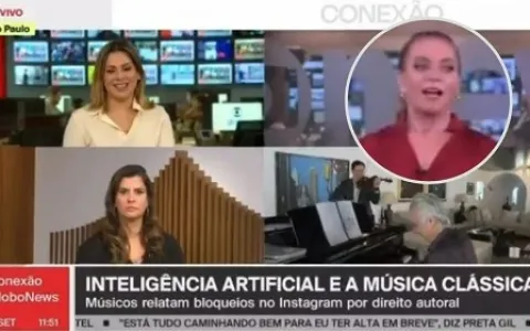 ASSISTA: Jornalista da GloboNews xinga ao vivo e c