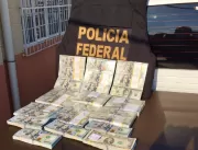 Polícia Federal encontra US$ 340 mil dentro de veí