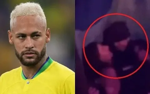 POLÊMICA: Neymar é flagrado curtindo noitada ao la