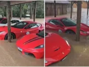 Frota de Ferrari avaliada em R$ 40 milhões é ating