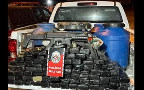 Polícia Militar apreende cerca de 300 kg de drogas