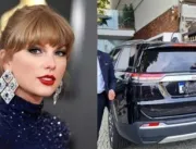 [VÍDEO] Carros da comitiva de Taylor Swift são apr