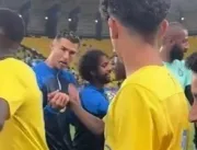 [VÍDEO] Filho de Cristiano Ronaldo leva bronca do 
