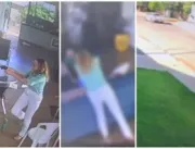 VÍDEO FORTE: Mãe e filho invadem casa, matam dois 