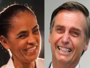 Bolsonaro e Marina Silva podem ter menos de 15 seg