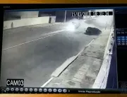 Em fuga, motorista colide com outro carro após atr
