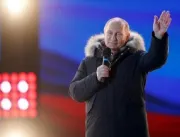Vladimir Putin é reeleito presidente da Rússia até
