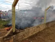 Avião pega fogo após decolar e cair; duas pessoas 