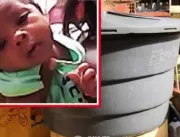 BARBARIDADE: Mãe joga bebê em caixa dágua e observ