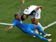 Lugano acusa Neymar de simular e desrespeitar os m