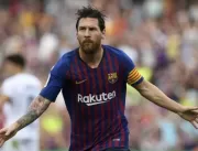 Messi comanda massacre de 8 a 2 do Barcelona