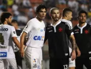Vasco empata contra o Santos em jogo adiado do Bra