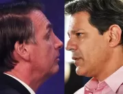 PESQUISA IBOPE: Haddad ultrapassa Bolsonaro na cid