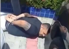 [VÍDEO] Assaltante de banco preso em João Pessoa o