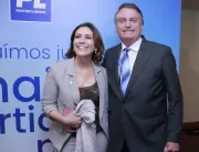 Rosana Valle participa de evento do PL com Bolsonaro para discutir as eleições de 2024