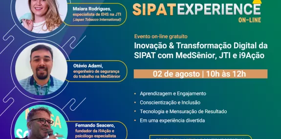 i9Ação realiza evento SIPAT Experience on-line