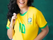 Gabi Fernandes dá voz à música tema do Sportv para a Copa Feminina de Futebol