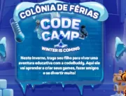 Code Camp: Colônia de férias gamer de inverno para crianças e adolescentes que querem desenvolver os próprios jogos