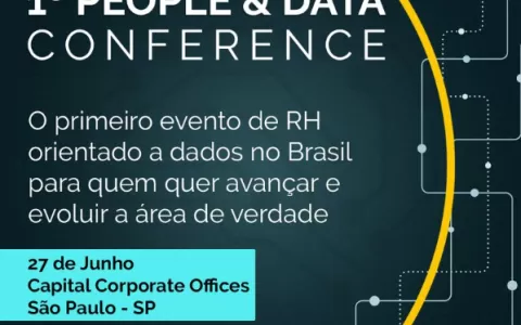 Com especialistas internacionais, primeiro evento de RH orientado a dados no Brasil abre inscrições