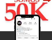 Perfil do site Cadê Brasília no Instagram atinge a marca de 50 mil seguidores!