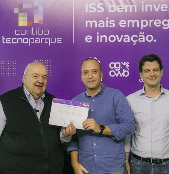 Contabilizei recebe reconhecimento do Tecnoparque de Curitiba