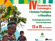 Encontro de Ecoteologia discute em Manaus ecologia integral e as contribuições da teologia para a superação da violência na Amazônia