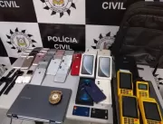 Criminoso de Canoas é preso com mais de 65 celular