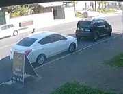 Vídeo: Mulher é assaltada e tem seu veículo roubad