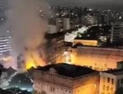 Incêndio atinge prédio da UFRGS